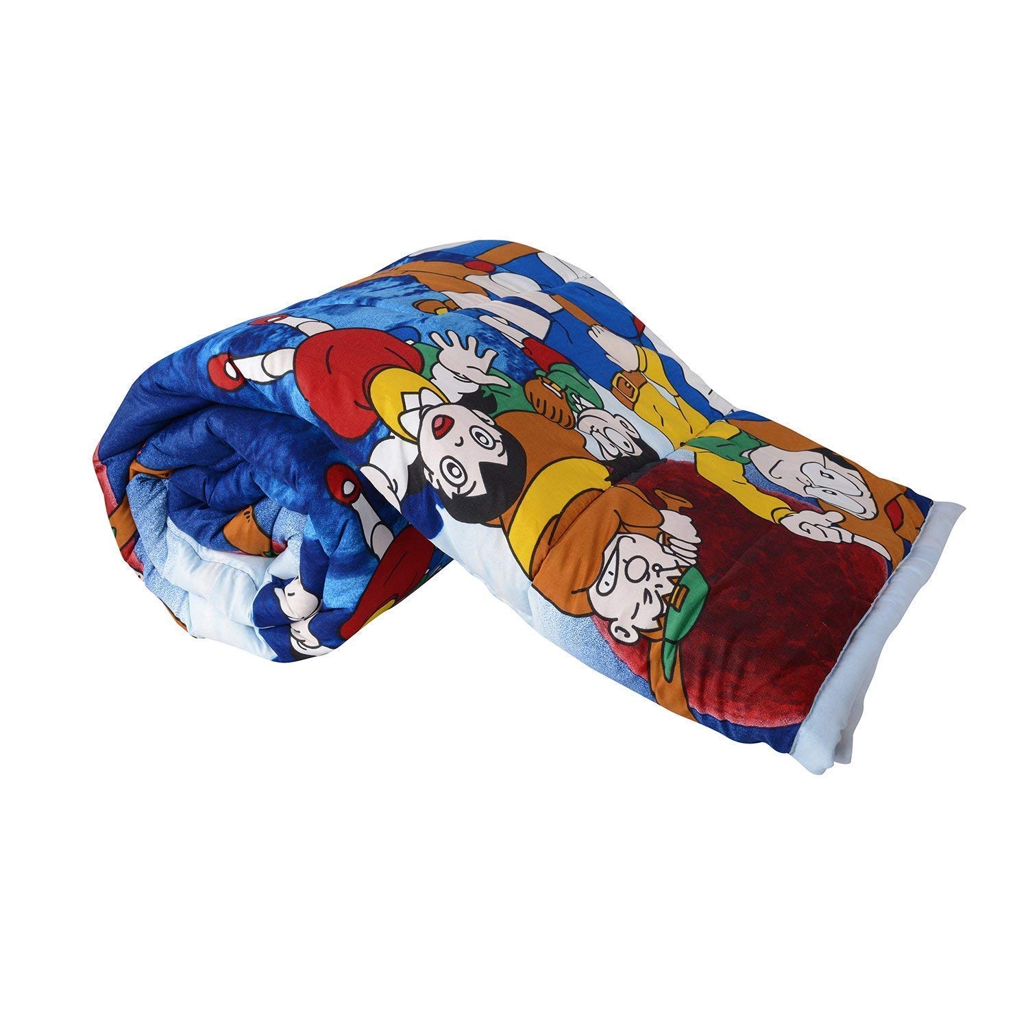 PRINZIP Homes Poly Cotton Fancy Cartoon Print Single Bed AC Blanket I Dohar for Kids 1