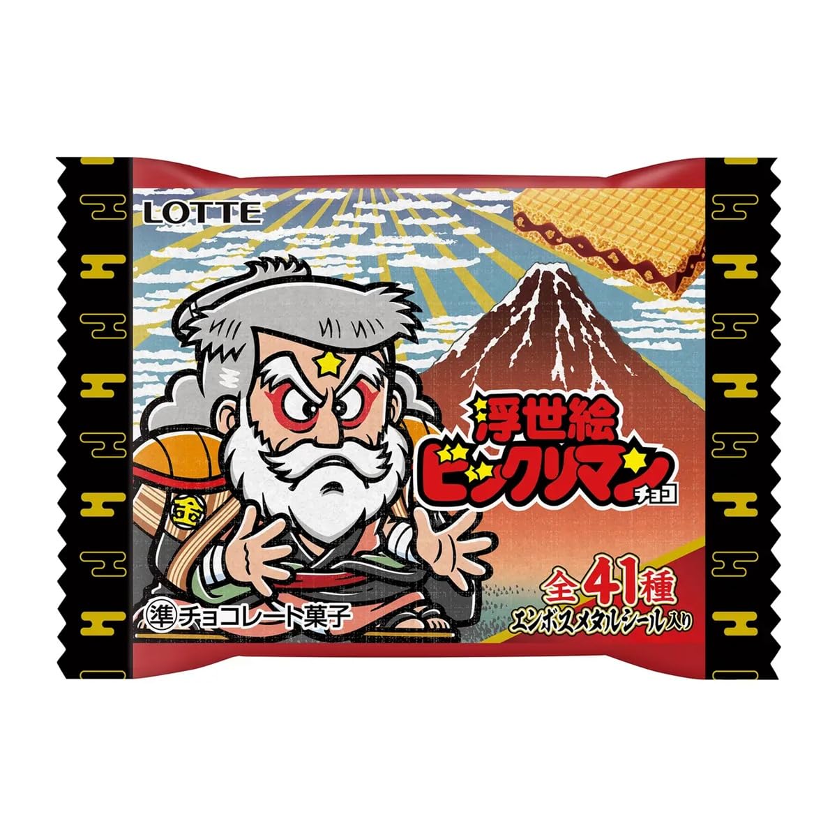 Amazon.co.jp: ロッテ 浮世絵ビックリマンチョコ 30個 BOX 食玩 : 食品
