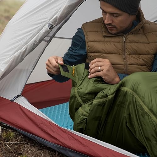 Miniatura 6 de Naturehike Saco de dormir ultraligero  Sobre ligero portátil, impermeable, cómodo con saco de compresión  Ideal para viajes de 3 estaciones,