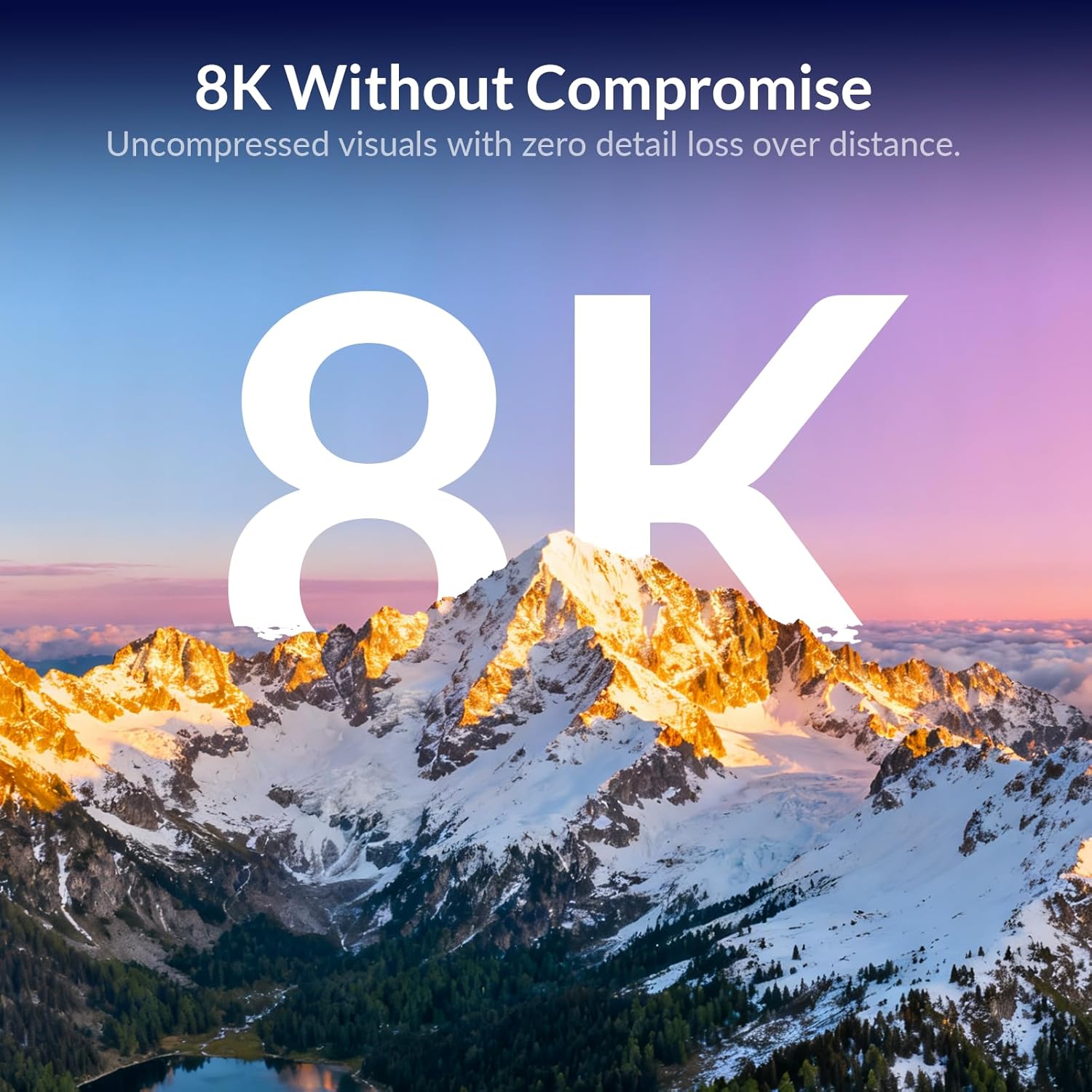 AV Access 8K KVM HDMI Extender Over CAT6/7, 328ft HDBaseT Extender with 4 USB 2.0 Ports, 8K@60Hz 4:2:0, 4K@120Hz, EDID, HDCP 2.3, Audio Extraction, Zero-Latency, RS232, One-Way PoC, Plug & Play