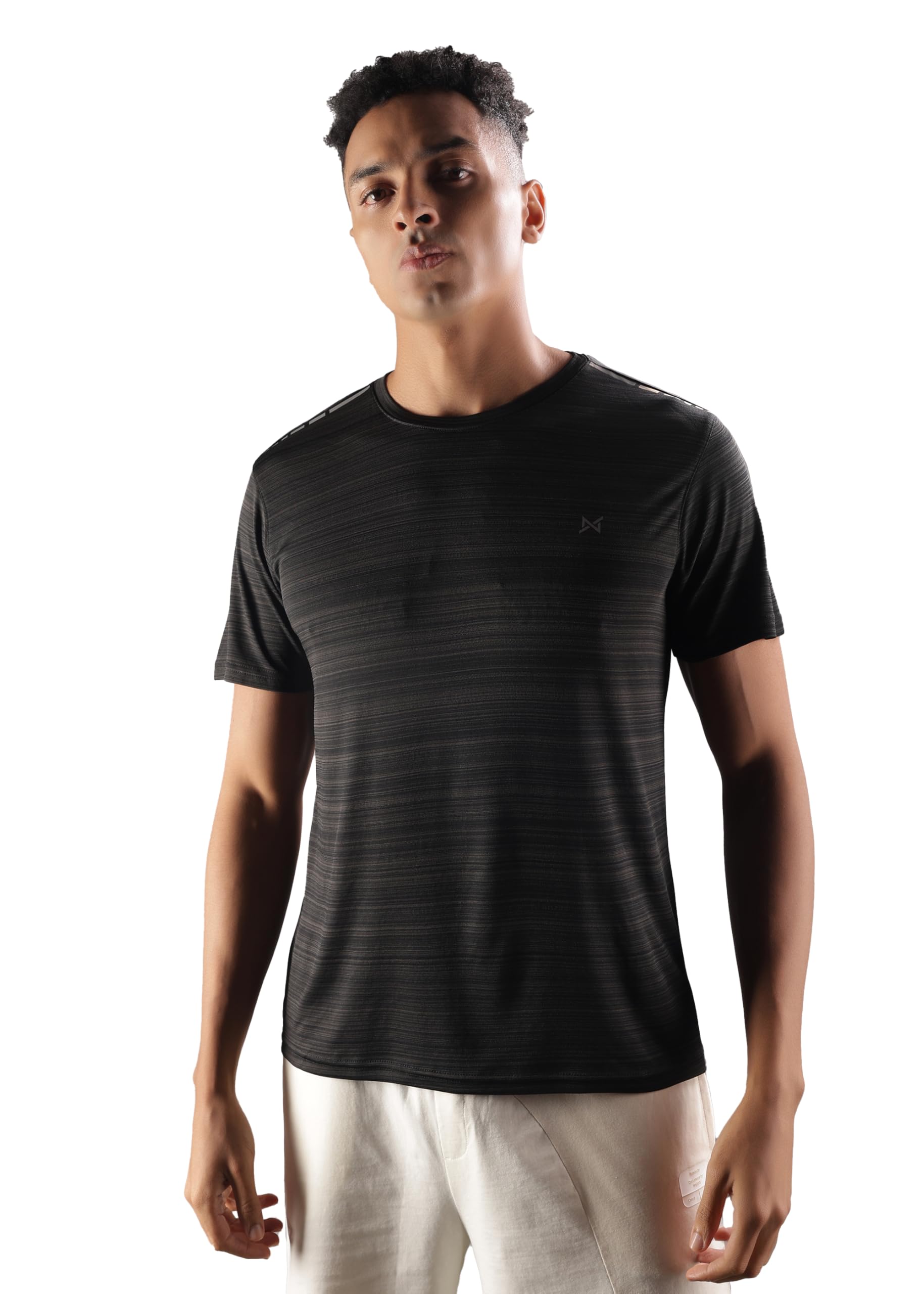 force nxt Round Neck T-Shirt for Men Pack of 1 | Men’s Anti Odour Dry-Fit Gym T-Shirt | Micro Fibre Sports T-Shirt | Regular Fit, Ultra Soft, Short Sleeve T-Shirt-picture-27