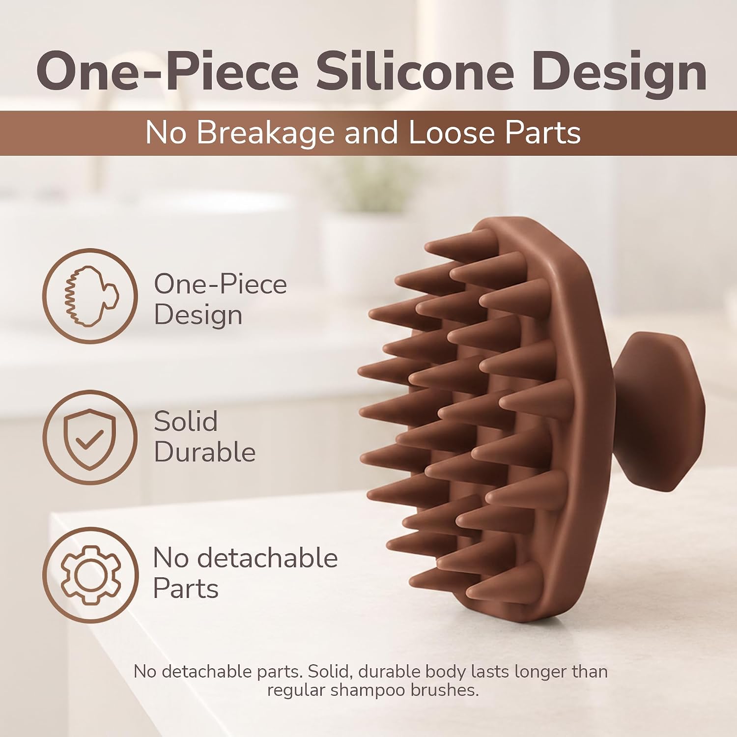 SILKLE Scalp Massager & Silicone Scalp Scrubber - Exfoliating Shampoo Brush