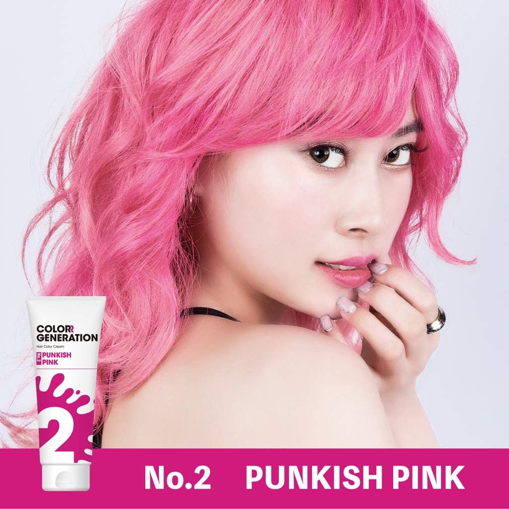 Amazon Colorr Generation カラージェネレーション Colorr Generation Punkish Pink パンキッシュ ピンク カラートリートメント 150グラム X 1 Colorr Generation カラージェネレーション ビューティー 通販