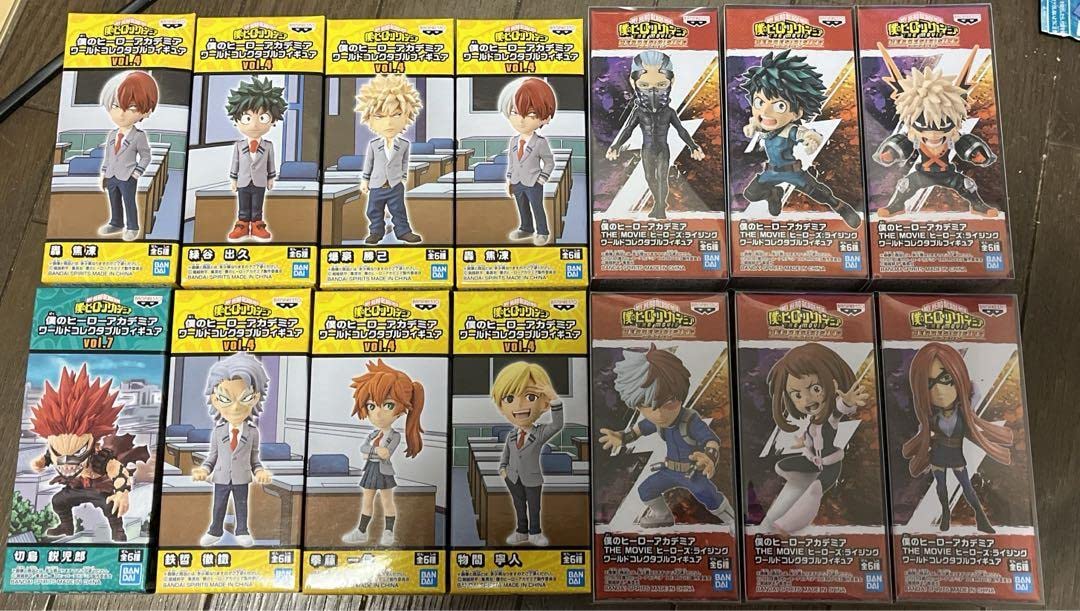Amazon.co.jp: 僕のヒーローアカデミア ヒロアカ フィギュア ワーコレ 