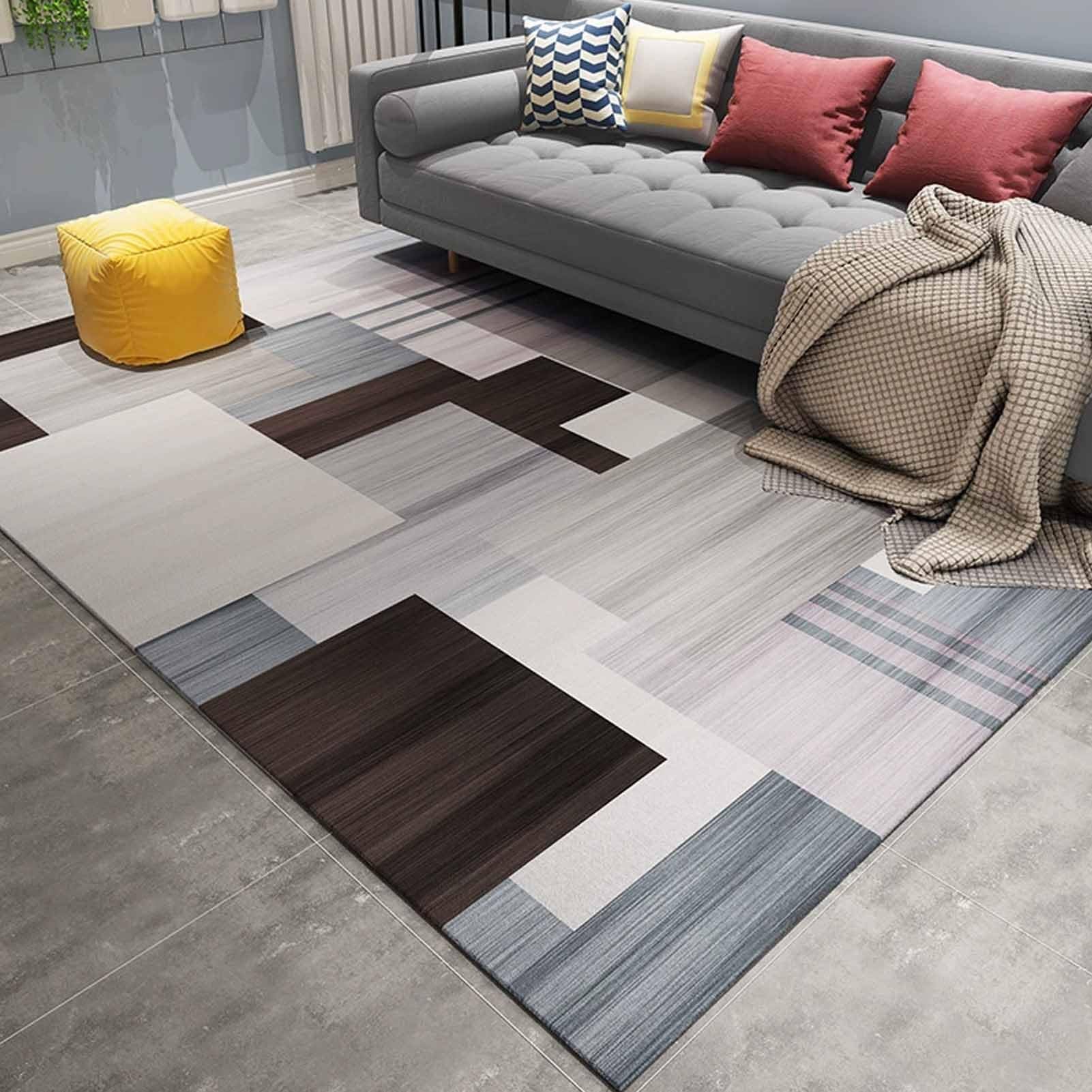 Tapis de sol chauffant moelleux pour salle de jeux Color6