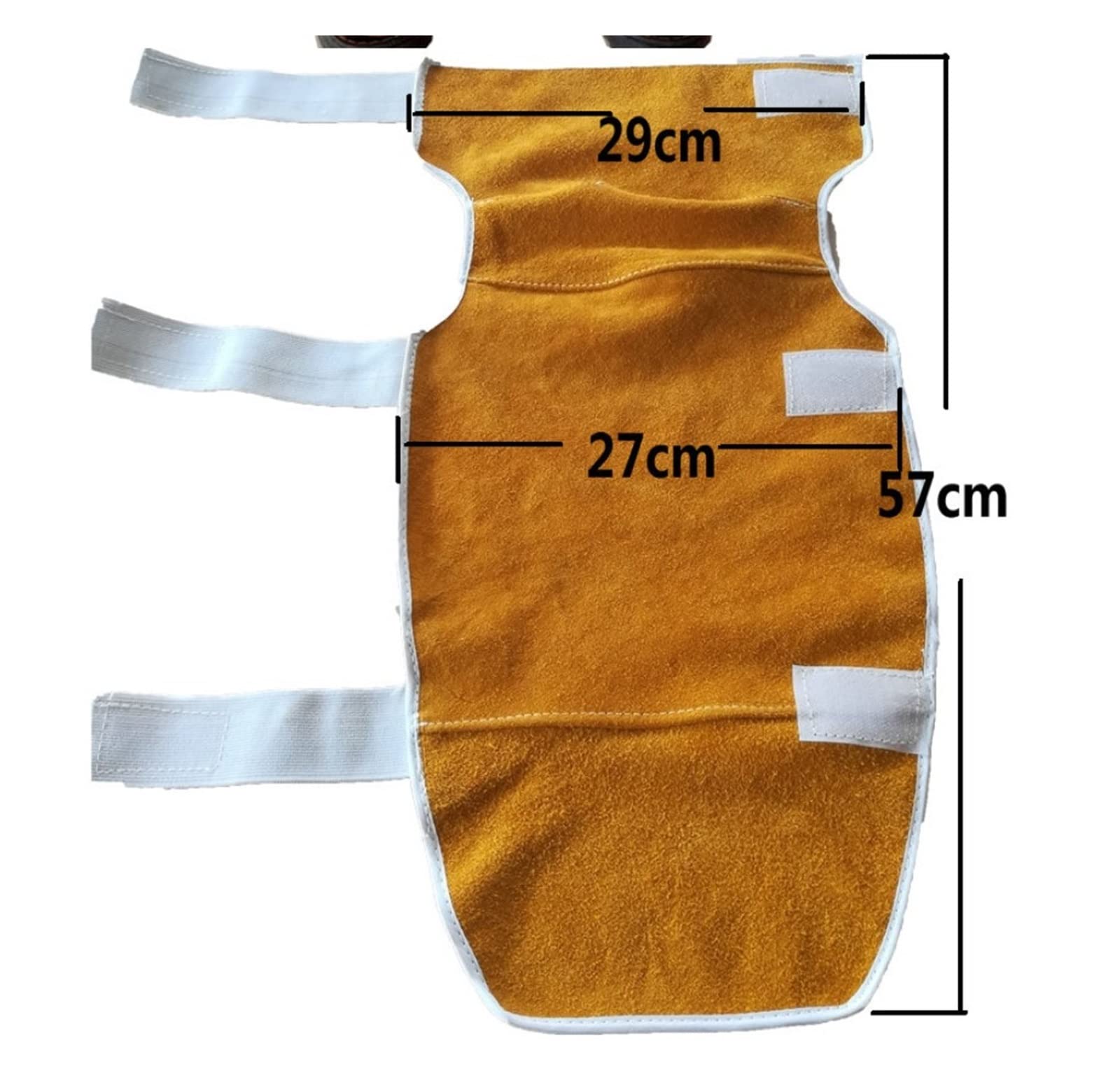 Équipement de Soudage 1 paire couvercle de pied soudeur for soudage de soudage chaussures de protection des pieds de protection de la protection contre la flamme de la flamme(5 57cm)