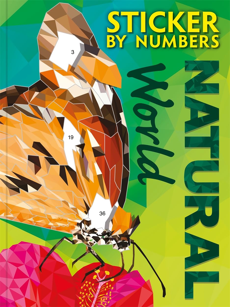 Sticker By Numbers Natural World by Igloo Books Ltd PAPERBACK 9781836506355