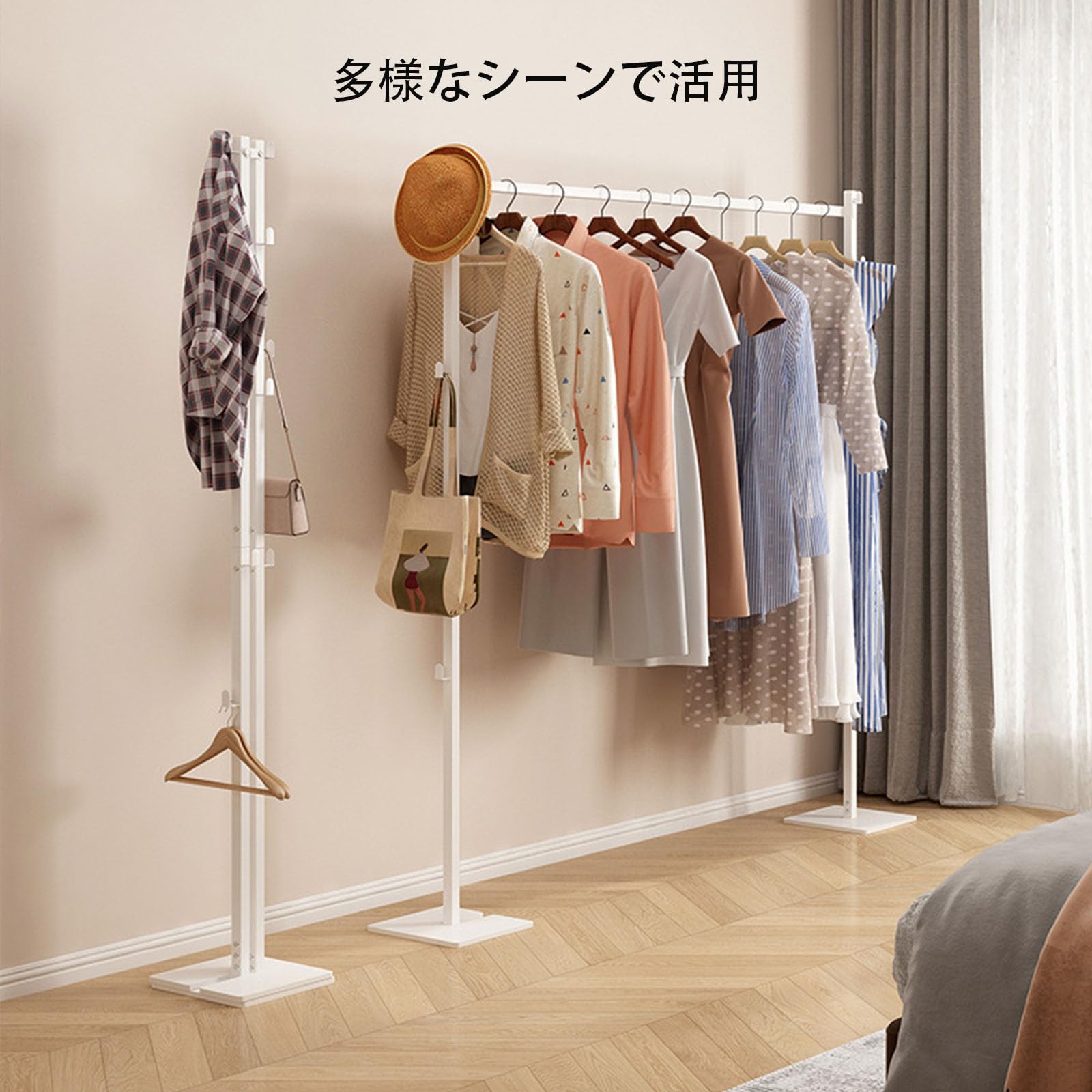 Amazon.co.jp: FWYTT 折り畳み 室内物干し タワー tower 部屋干し 簡単