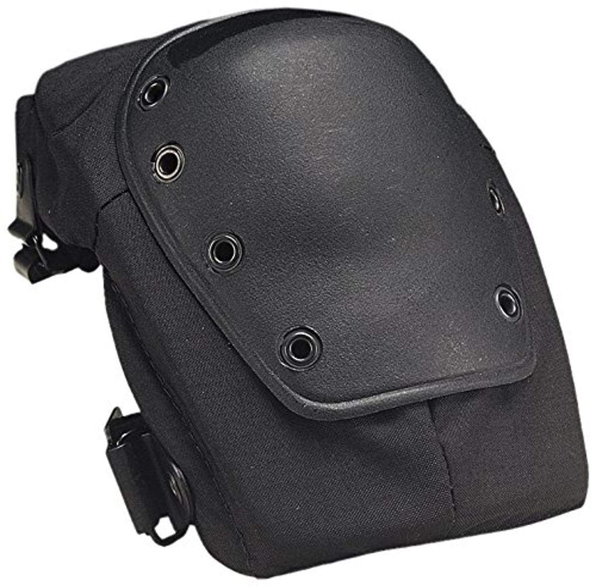 Allegro Knee Pads, Flex, Rubber, Universal, PR, Black