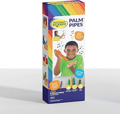 Steve Spangler's Palm Pipes®, 1 Pack of 8 Pipes