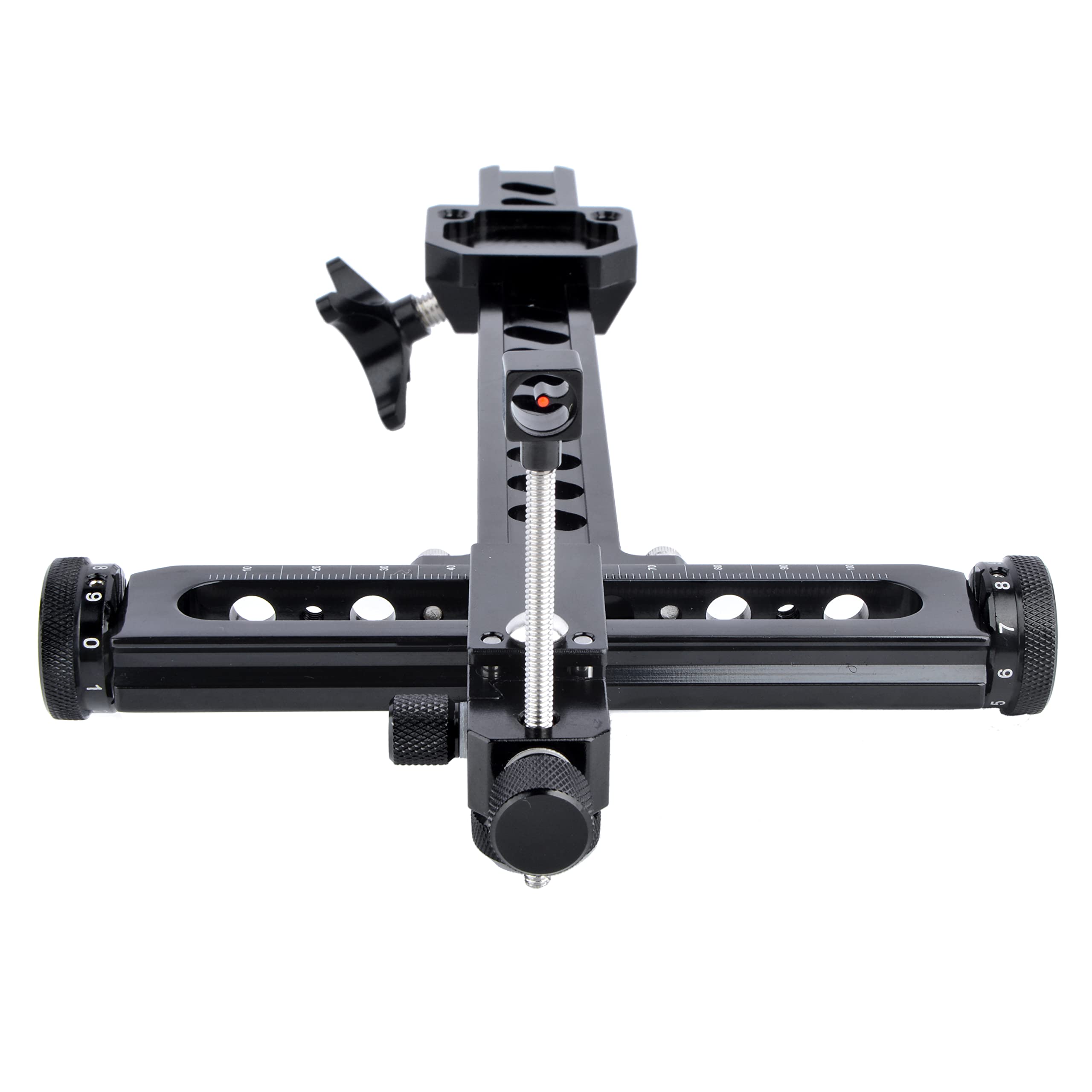 Recurve-Bogenvisier,Bogenschießen-Visier,Aluminiumhalterung,Recurvebow Sight,Recurve-Visier RH&LH