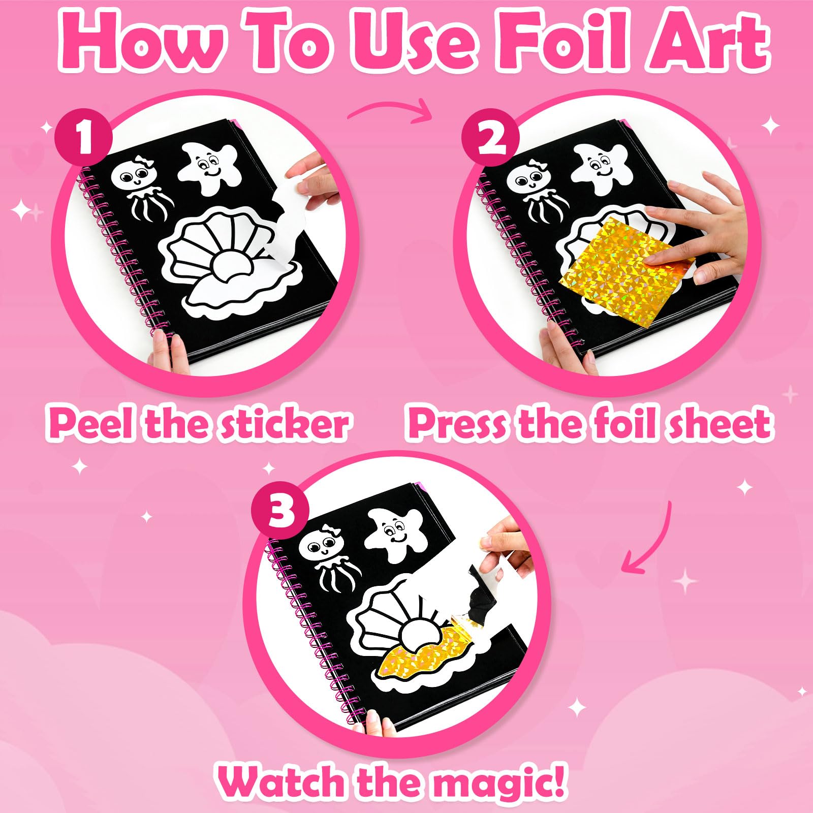 LIKYMO Foil Art for Kids - Image 4