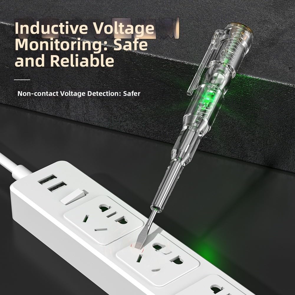Probador de Voltaje Sin Contacto AC DC 12-240V LED