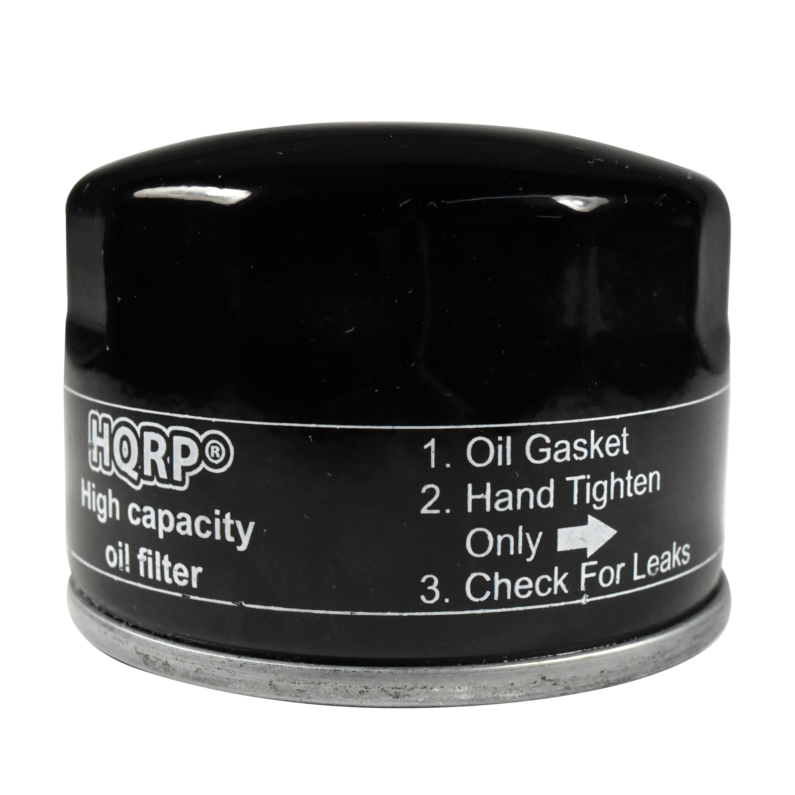 HQRP Oil Filter compatible with John Deere Z225 Z235 Z245 Z255 Z425 Z445 Z465 Z645 Z655 Z510A Z520A Z915B Z920M Z925M Z930M X300 648R 652B 652R 657A Lawn Mower, AM125424 KH1205008 Replacement