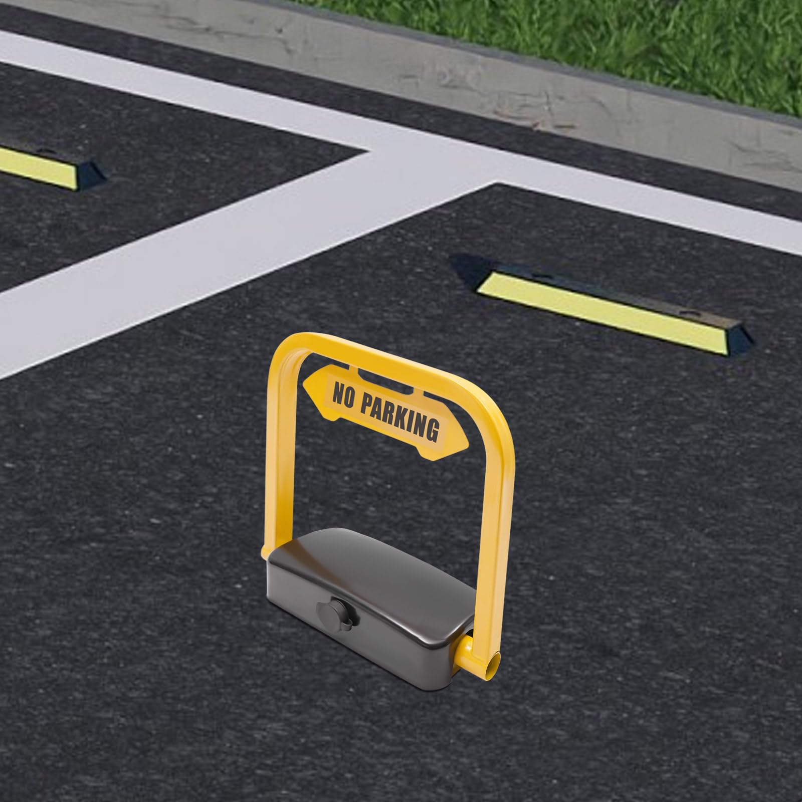 Parking Lock mit Fernbedienung 2 mm Stahlblech IP67 für Parkplätze Wohngebiete Einkaufszentren Hotels Büros Flughäfen