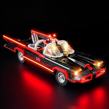 LIGHTAILING Light For Lego-76328 Batman The Classic TV Series Batmobile - Led Lighting Kit Compatible With Lego Building Blocks Model - NOT Included The Model Set