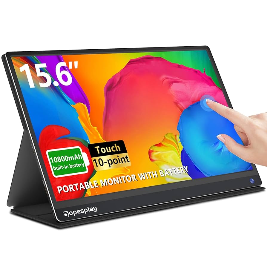 Dopesplay 15.6インチ モバイルモニター FHD 1080P Dopesplay Portable Monitor for Laptop 15.6'' Portable