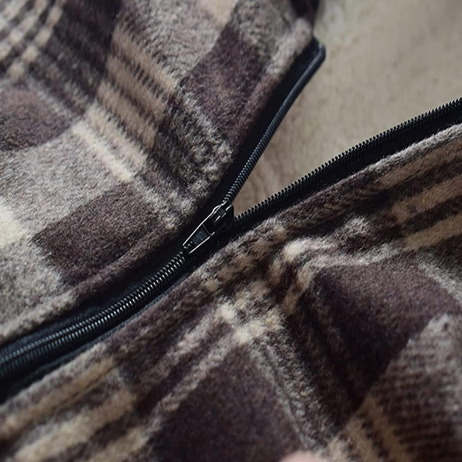 Poncho/Chal calefactable para Silla de Ruedas - Suave y cálido, Forrado de Felpa, Resistente al Viento, Accesorio Universal para el frío, Apto para sillas de Ruedas manuales y eléctricas