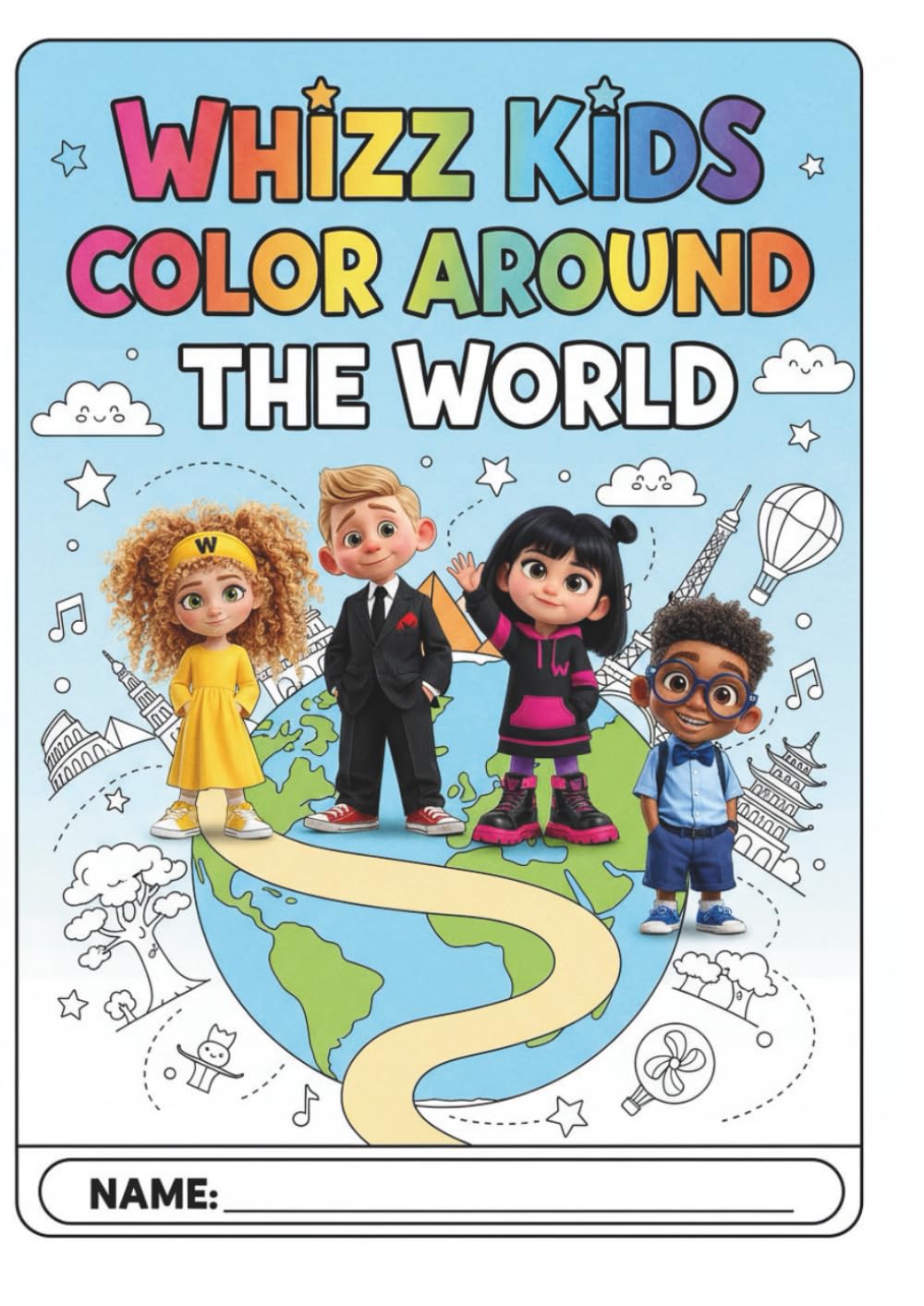 Whizz Kids: Color Around The World (Whizz Kids: Mission Files)