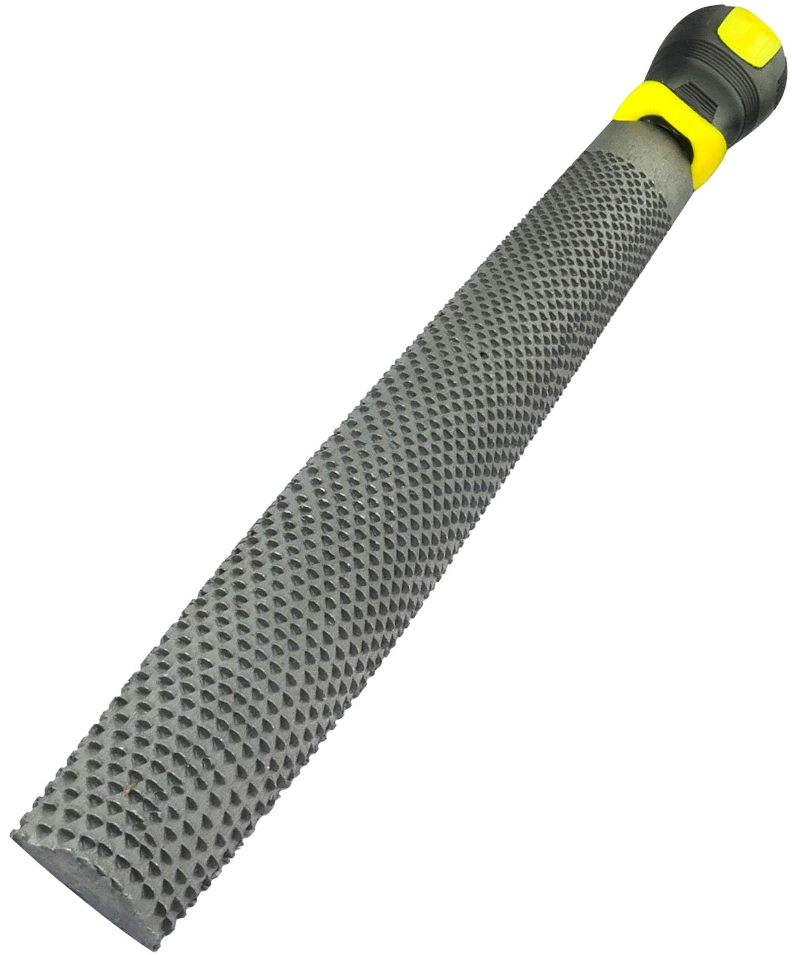 AERZETIX - Lima/Raspa per legno in acciaio semitonda - Lunghezza 300mm - Utensile manuale da falegname - Manico bimateriale - Strumenti di finitura Lime/Spilli/Denti - C45956