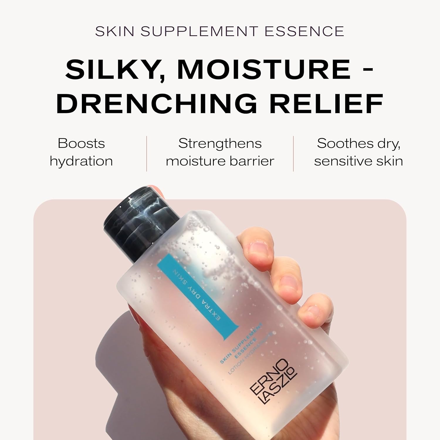 Erno Laszlo Skin Supplement Essence, Alcohol-Free, Refreshing and Hydrating Facial Toner for Flaky Skin, Soothing and Replenishing Moisture Helps Revive Complexion, 6.8 oz - Image 2
