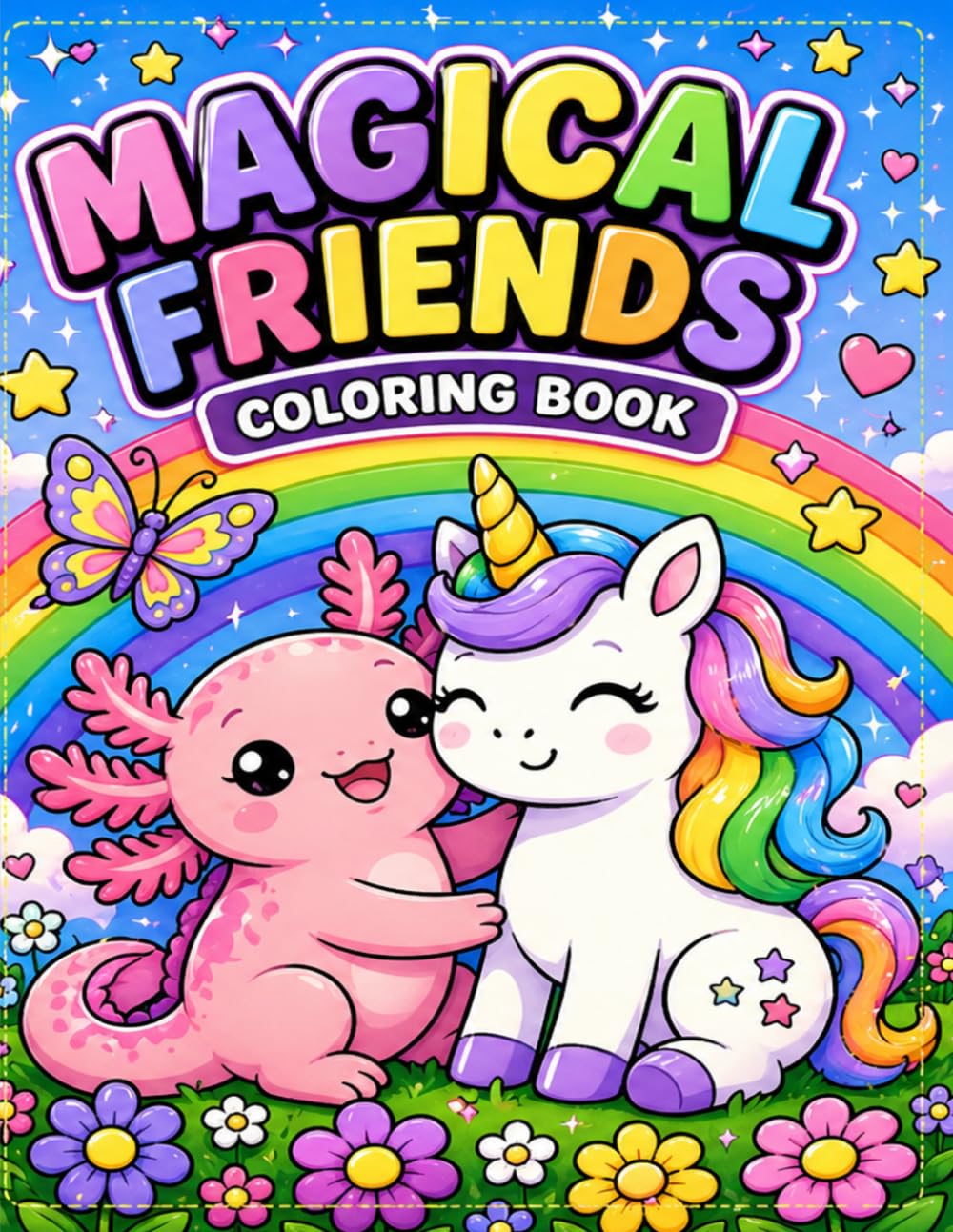 Magical Friends Coloring Book