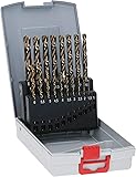 Bosch Professional 19tlg. Metallbohrer-Set HSS-Cobalt ProBox (für Edelstahl, Zubehör Bohrschrauber), Durchmesser: 1.0 - 10.0
