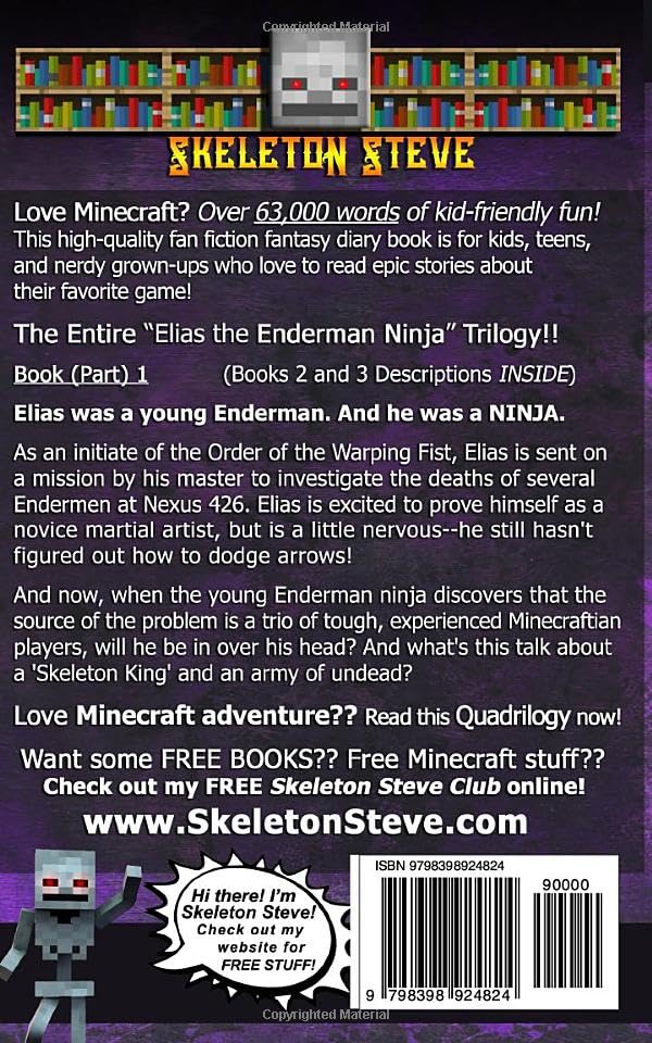 Snapklik.com : Diary Of An Enderman Ninja Trilogy: Unofficial Minecraft ...