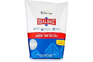 Redmond's Real Salt 10 Lb Bag: Pure, Unrefined Sea Salt