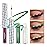 CHARMACY Chameleon Liquid Eyeliner, Liquid Glitter Eyeliner, Highly Pigmented, Metallic Intense MultiColor Shifting waterproof Eyeliner, Ultra-Fine Tip, Longwearing, Smudge-proof (SET3-903/905/908)