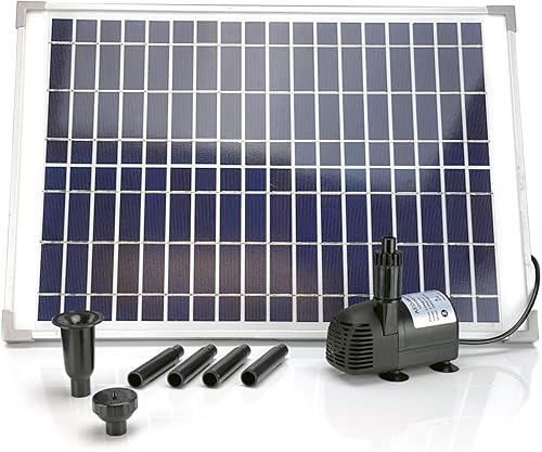 AEO - Bomba de agua solar, KIT-WP50+20W, Paquete de 1