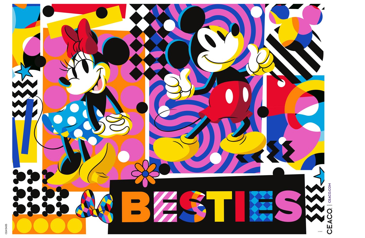 Amazon.com: Ceaco - Disney - Collage Collection - Mickey's Bold