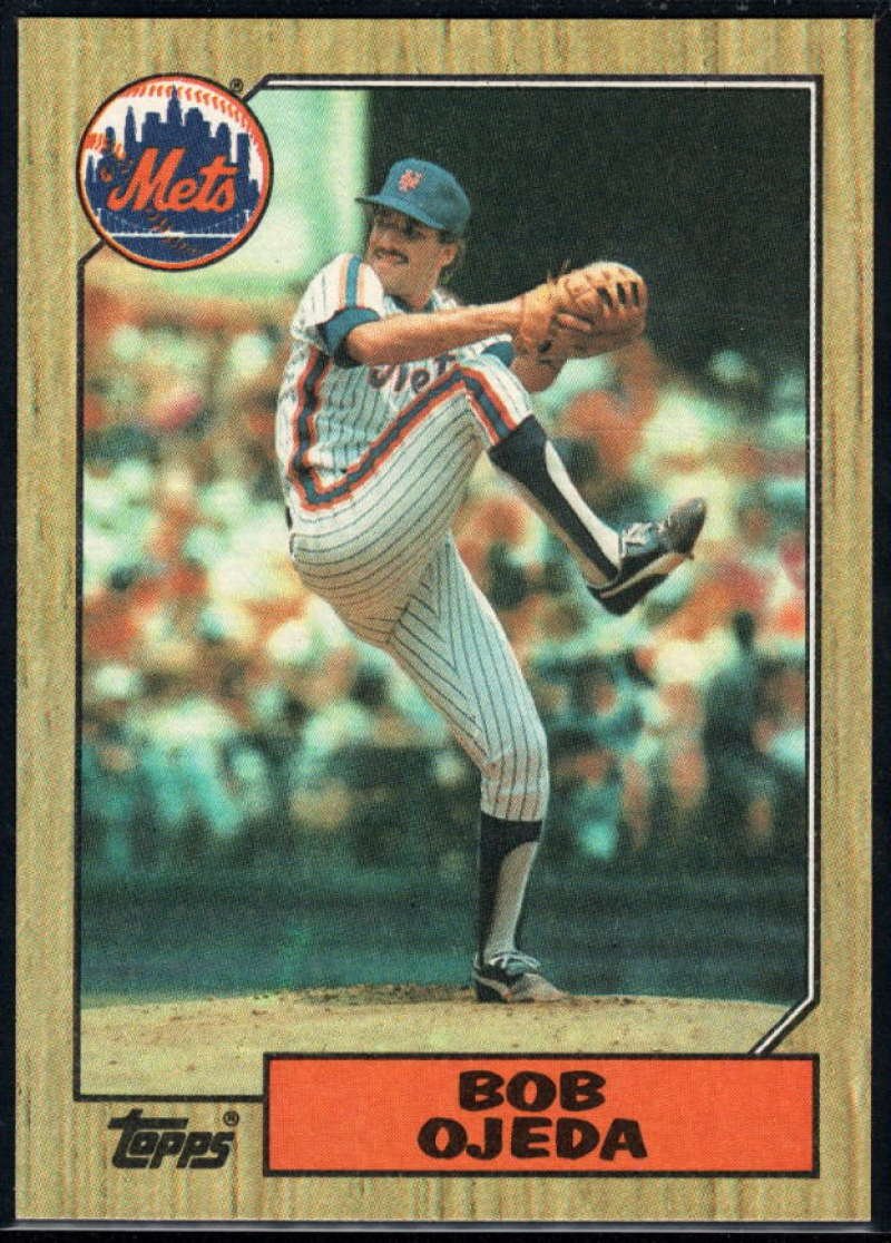 Amazon.com: 1987 Topps Baseball #746 Bob Ojeda New York Mets