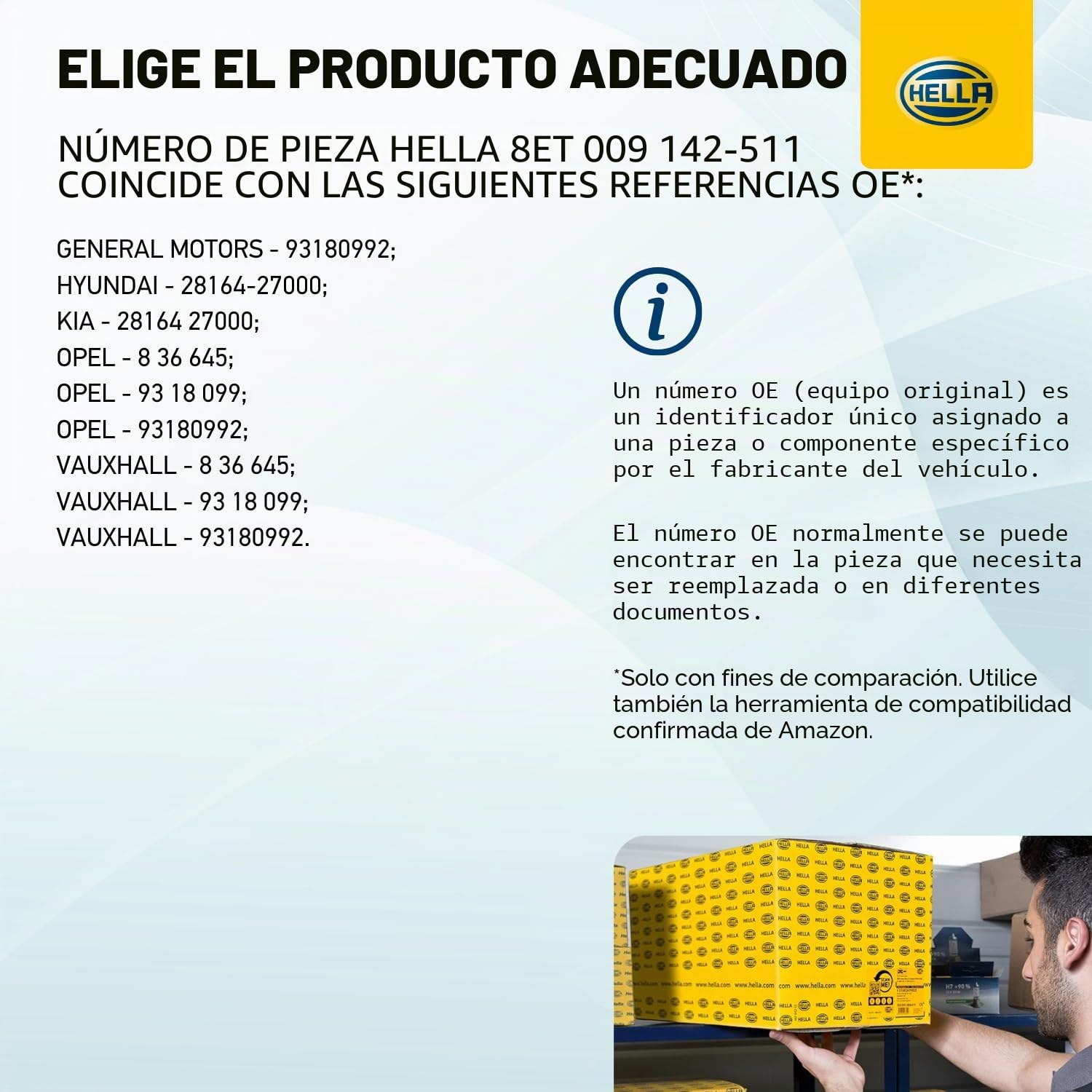 HELLA 8ET 009 142-511 Medidor de la masa de aire - 5polos - Tubuladura