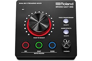 BRIDGE CAST ONE Dual Bus Streaming Mixer: Elevate Your Content Creation