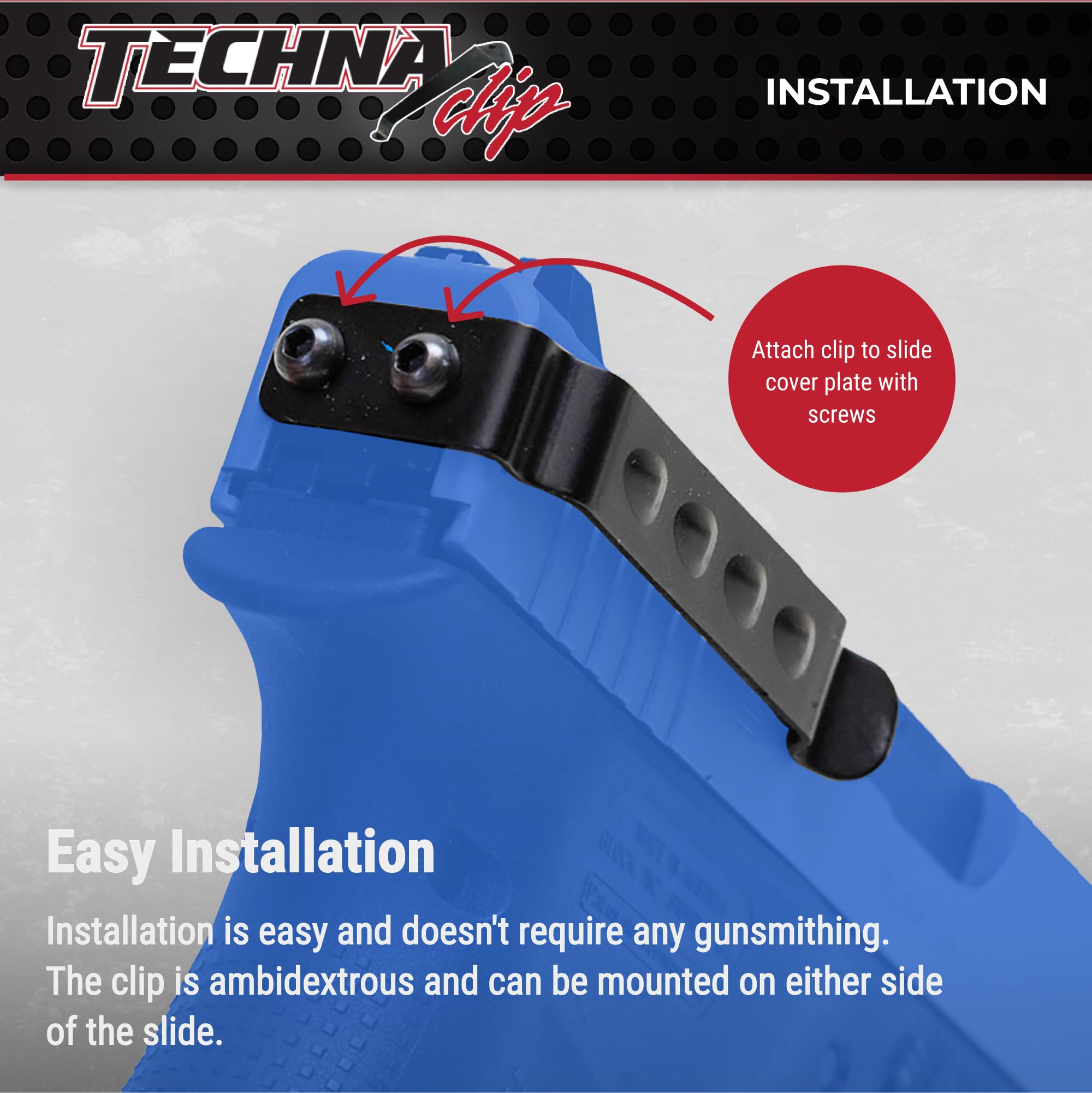 Amazon.co.jp: Techna Clip コンシールメントシステム グロック43、43x