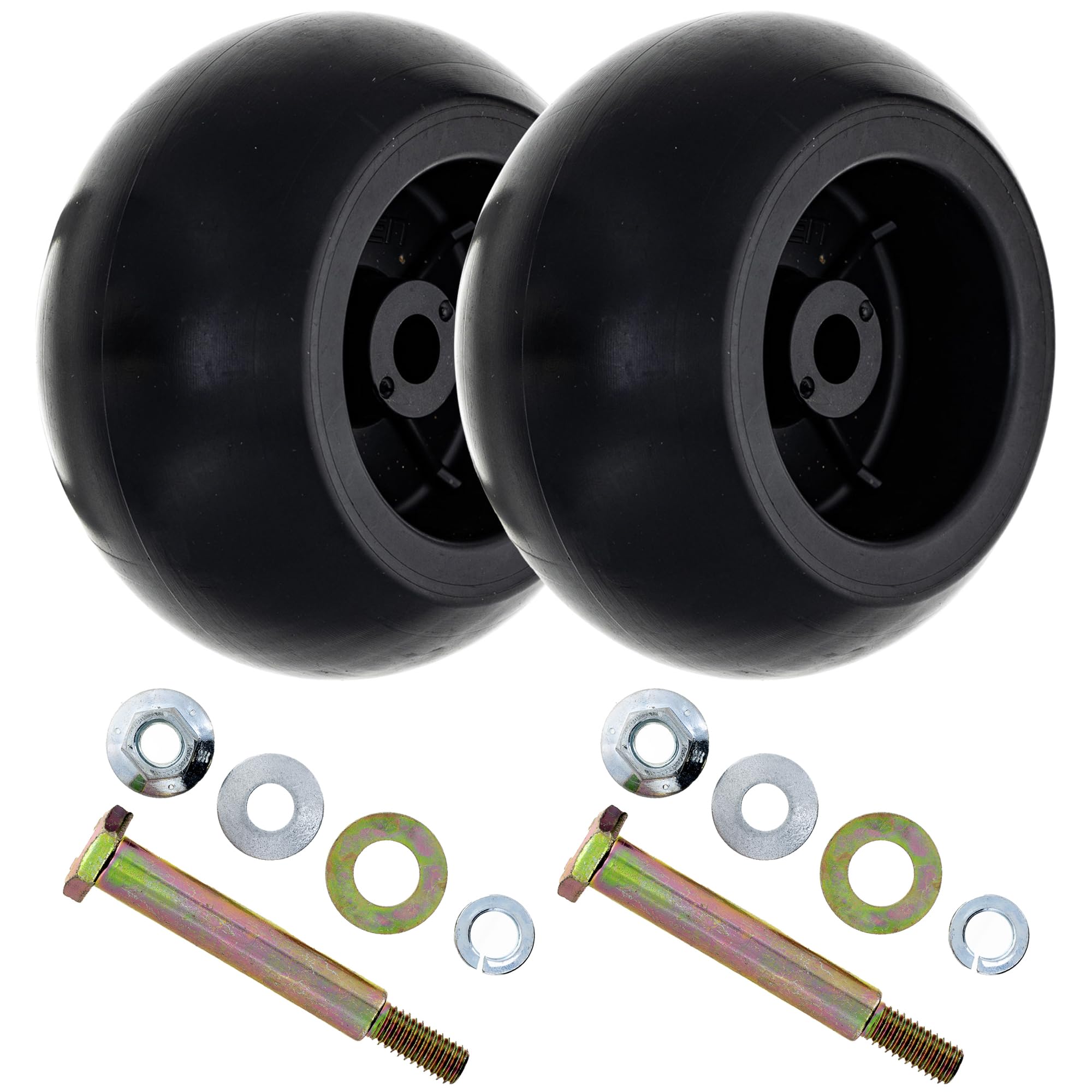 8TEN Deck Wheel Kit for Cub Cadet Troy Bilt RZT S50 S42 XT1 LT46 LT42 Mustang XP 42 Super Bronco 46 734-04155 753-04856A