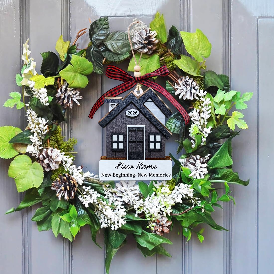 House Warming Gifts New Home, Housewarming Gifts for Women, Couple, Homeowners, New House Gift Ideas - New Home Ornament 2026, First Christmas House Ornament