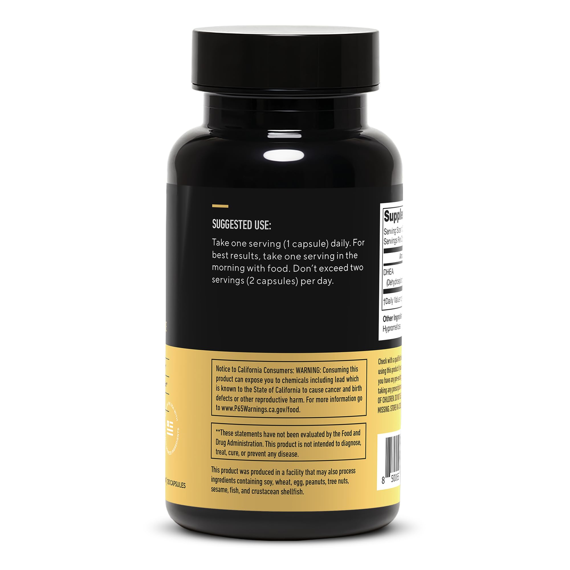 Legion DHEA 50mg Hormone Support Supplement for Men & Women, 120 Servings — Amazon image 4