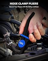 Vista 7 de Orion Motor Tech Alicates para manguera, juego de 3 alicates de abrazadera de manguera de largo alcance para mangueras flexibles, refrigerante