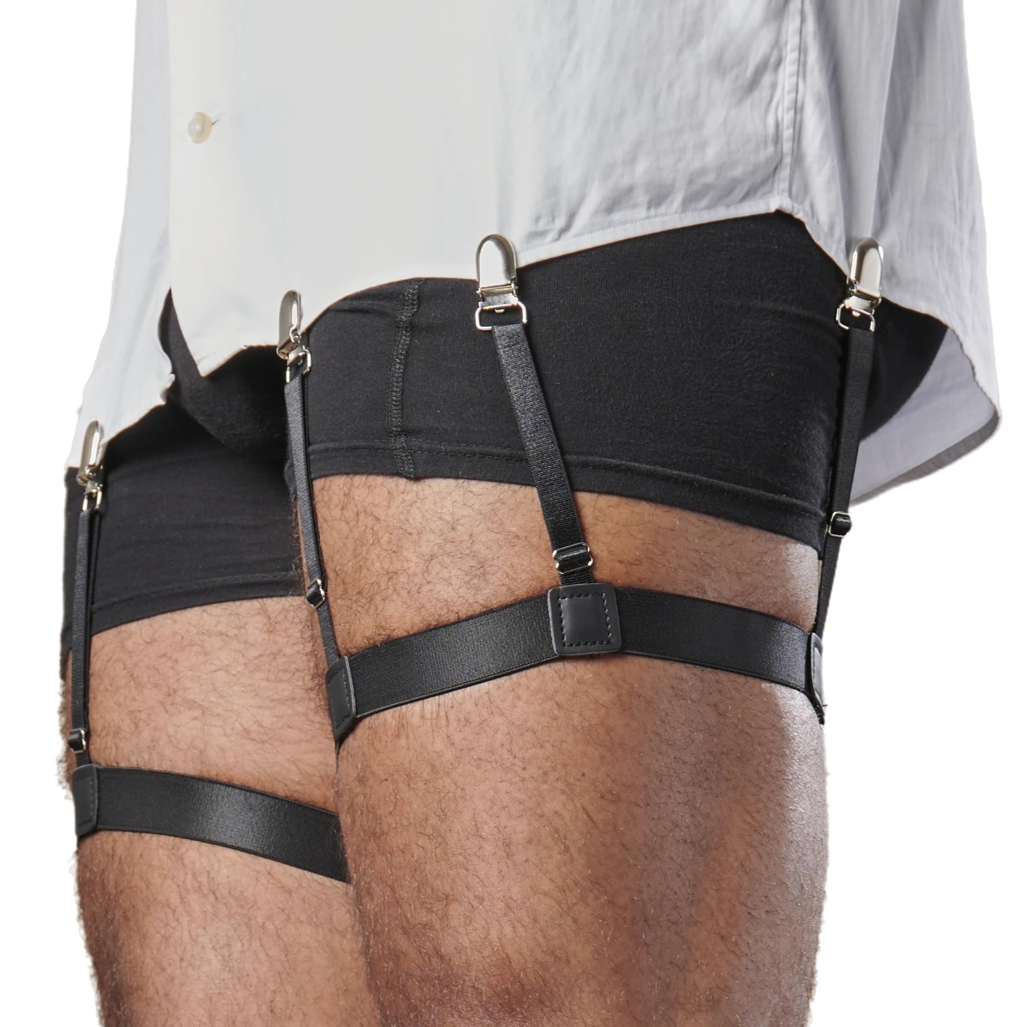 STAY GENT Adjustable Elastic Shirt Stays