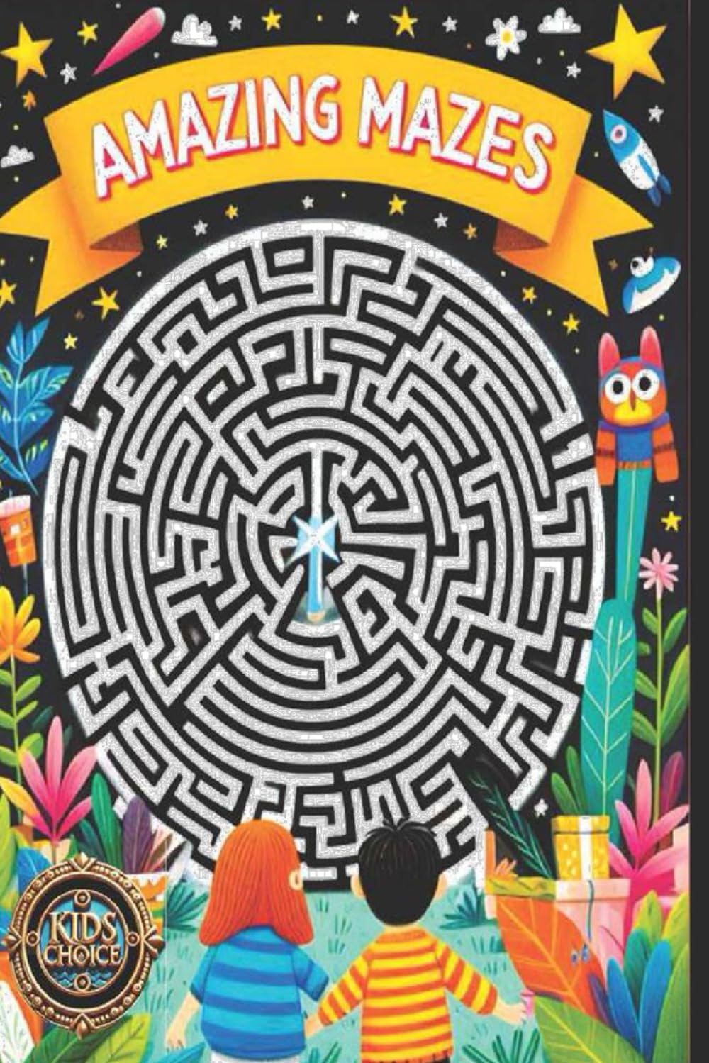 Amazing Mazes!: Explore a vast collection of 100 engaging mazes to designed to challenge and entertain!