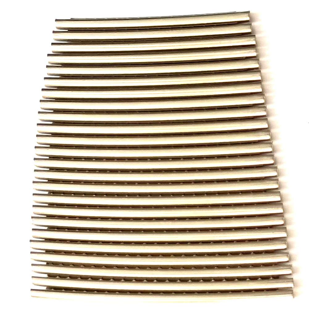 HENGYEE White Copper 2.2MM Acoustic Electric Guitar 24 Frets Fret Wire Fret wire Set Chrome 3