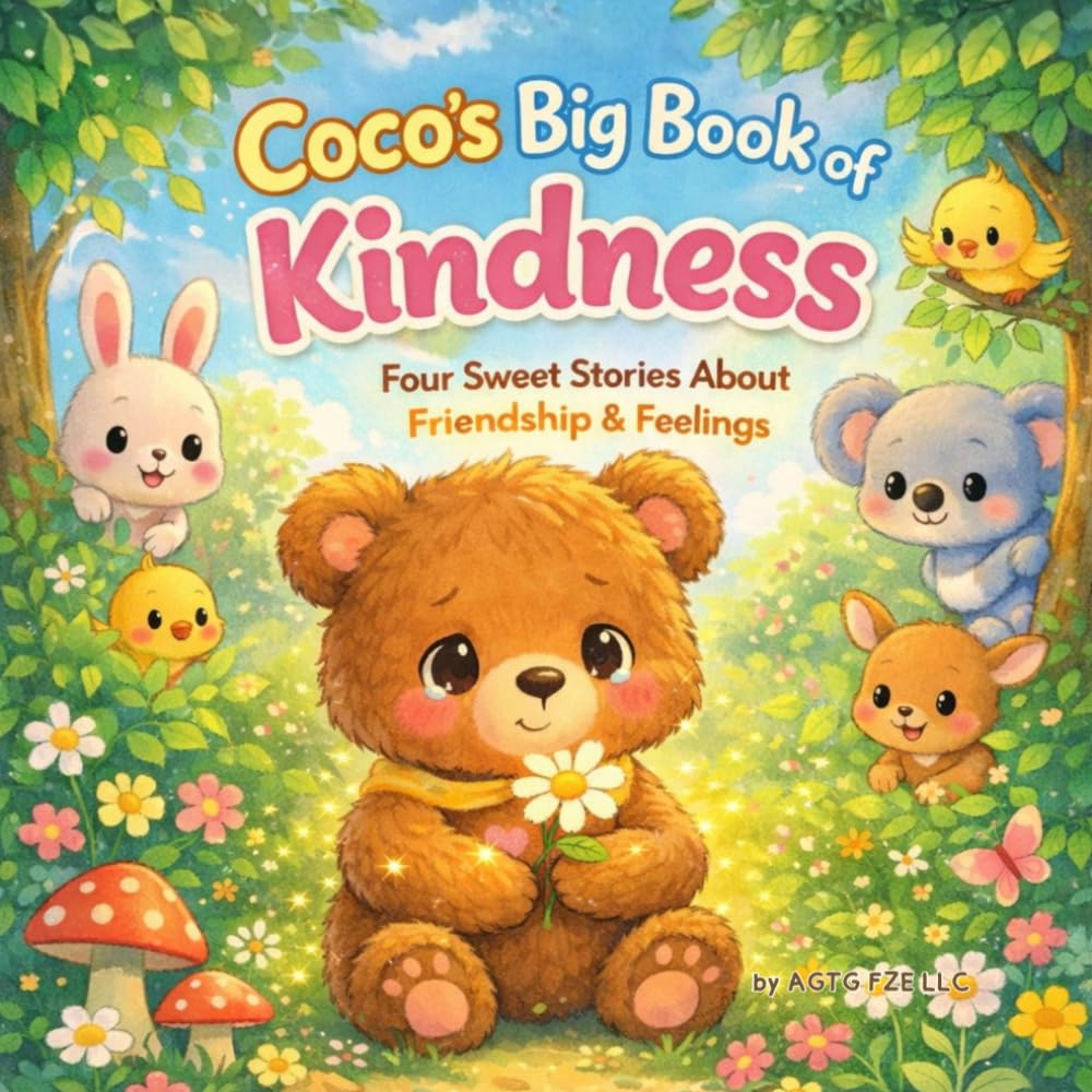 Coco's Big Book of Kindness: 4 Heartwarming Stories + Activity Pages for Kids