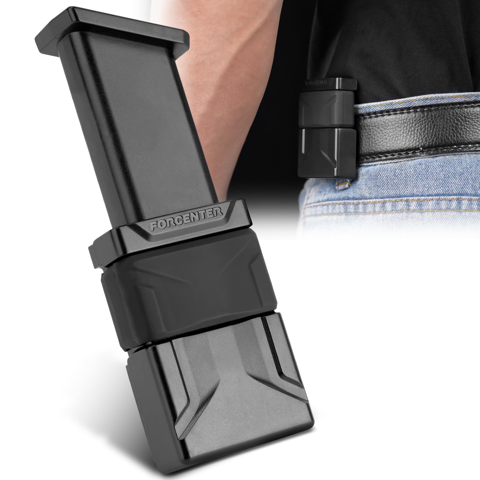 Pochette Tactique MOLLE Double Ou Triple Pour Chargeurs 9mm/.40 CAL
