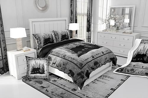 Miniatura 63 de Feelyou Juego de funda de edredón de rosas rosadas, tamaño Queen, juego de ropa de cama para el día de San Valentín, para niños, adolescentes