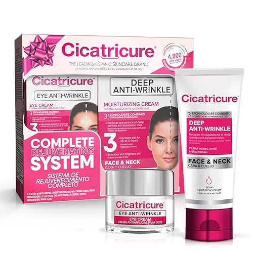 Cicatricure Paquete de regalo completo con dos cremas antiarrugas faciales Cicatricure Paquete de regalo completo con dos cremas antiarrugas faciales