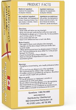 Nasal Capsaicin Nasal Spray 1oz/30 ml [4 Pack] - Natural Sinus Relief Sinus Spray. Relief from Sinus Pressure, Headaches, Nasal and Sinus Congestion; Relief Begins Almost Instantly!