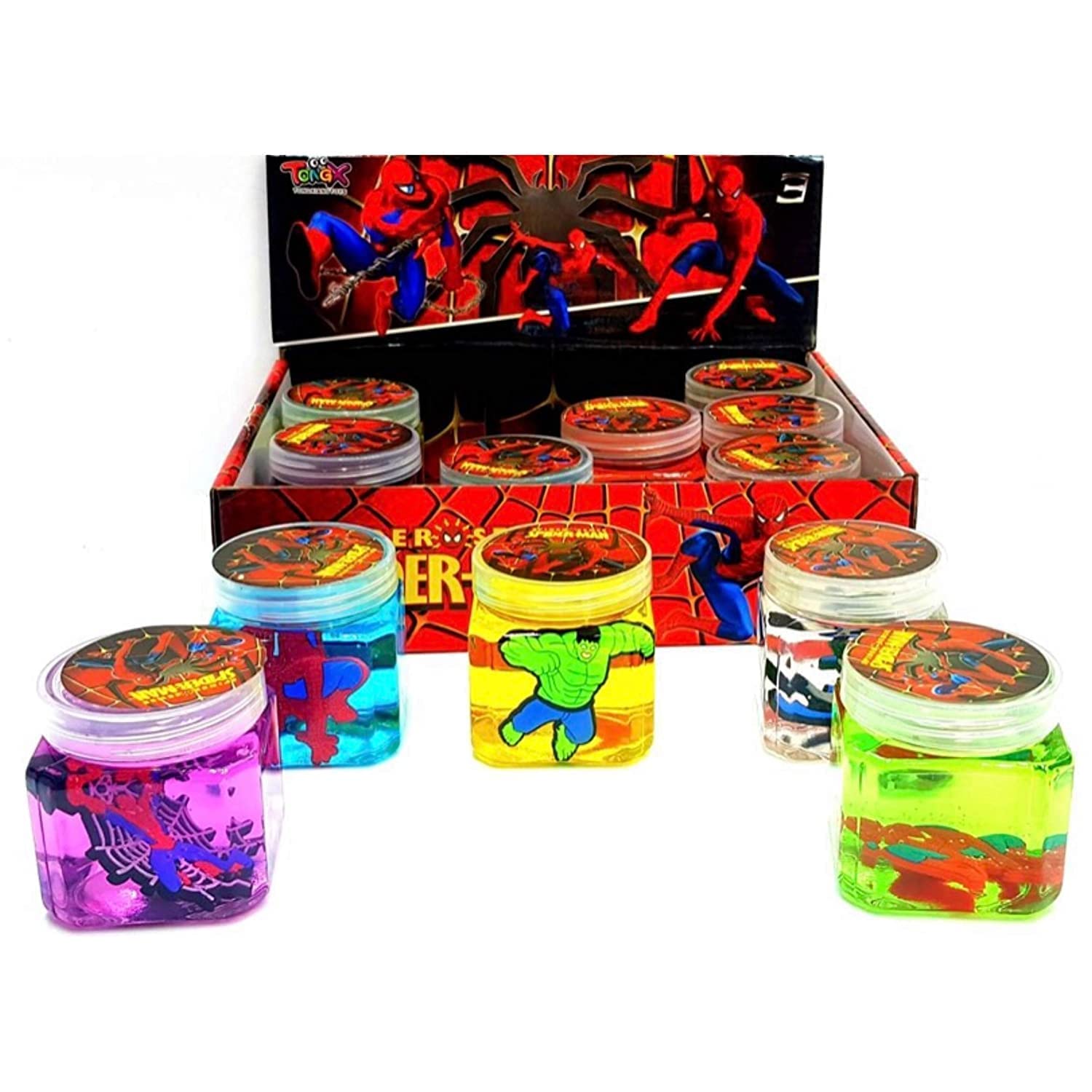 Prezzie Villa Pack of 4 Multicolor Avengers Slime for Kids with a Avengers Toy Inside (B0B53SN8ZZ) Amazon Price History, Amazon Price Tracker