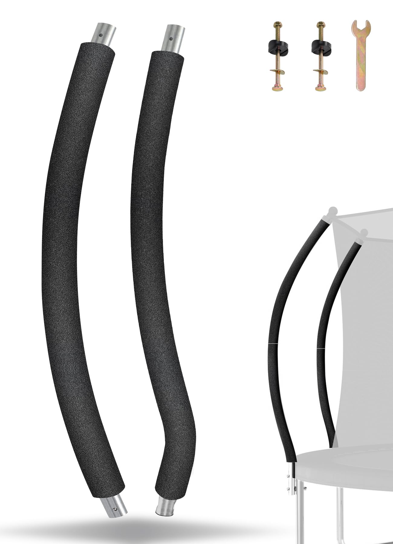 Trampoline Poles Replacement for Skywalker Or Jumpzylla Trampoline Net